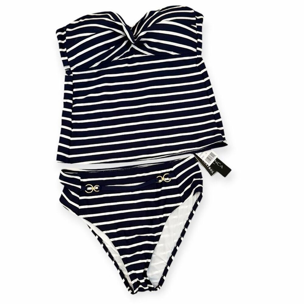 La Blanca Capri Twist Bandini Swimsuit
